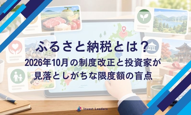 ふるさと納税とは？ 2026年10月の制度改正と、投資家が見落としがちな限度額の盲点