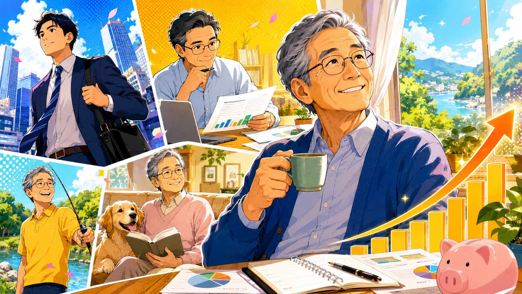 実話｜65歳で配当金生活を実現したAさんの40年間