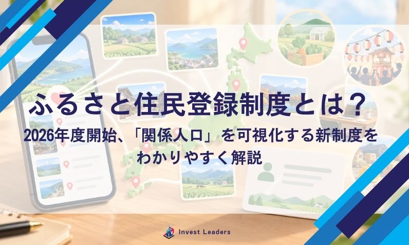 ふるさと住民登録制度とは？ 2026年度開始、「関係人口」を可視化する新制度をわかりやすく解説