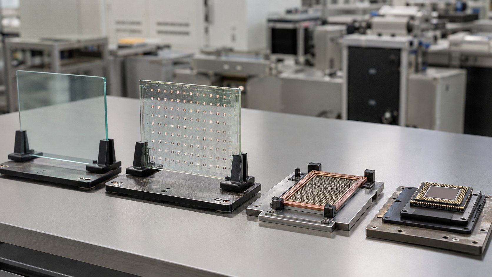 半導体ガラス基板の関連銘柄4社は実用化段階が異なる