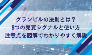 グランビルの法則とは？8つの売買シグナルと使い方・注意点を図解でわかりやすく解説