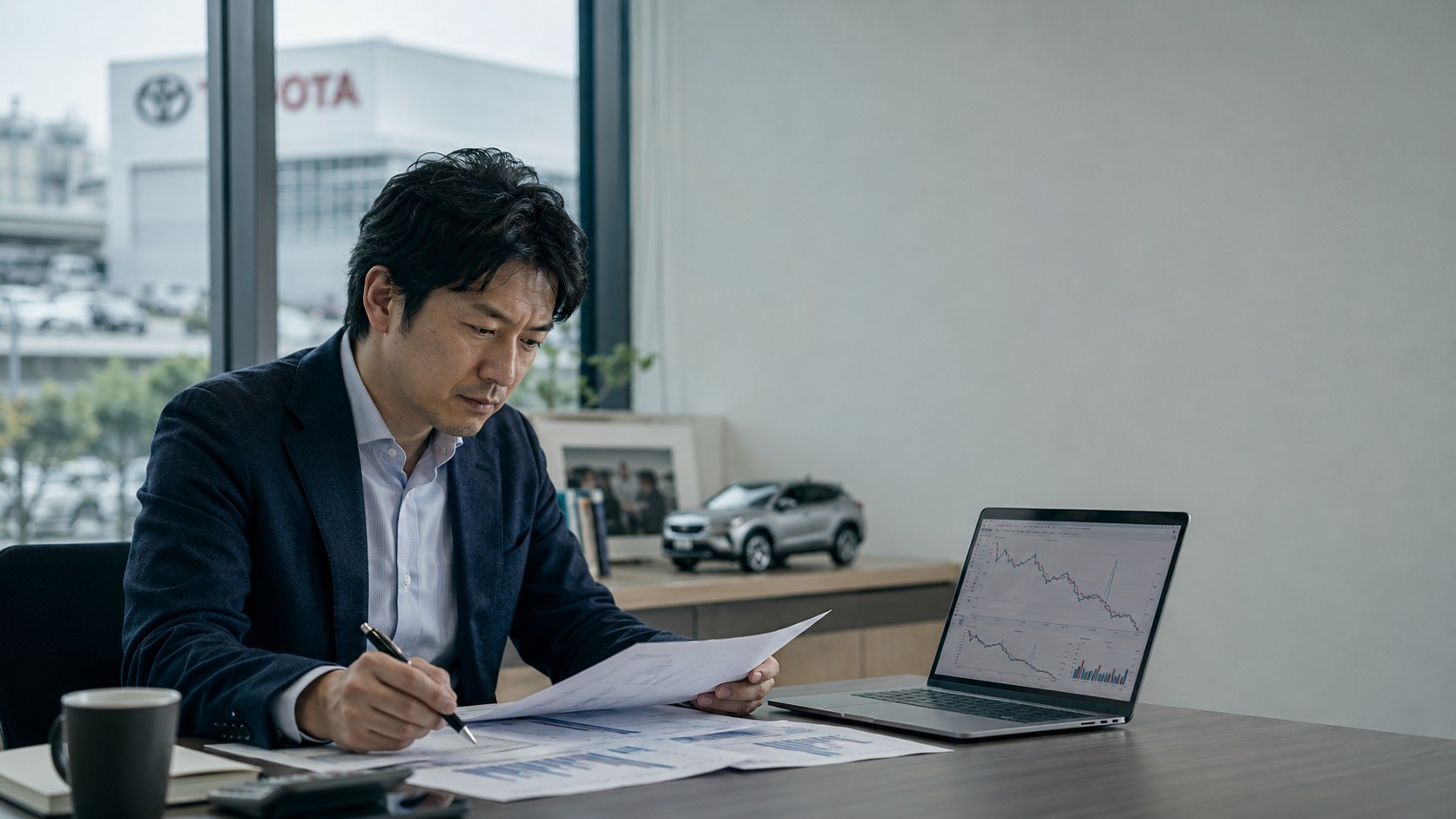 トヨタ株価が下落した3つの理由|関税・北米赤字・通期下方が直撃