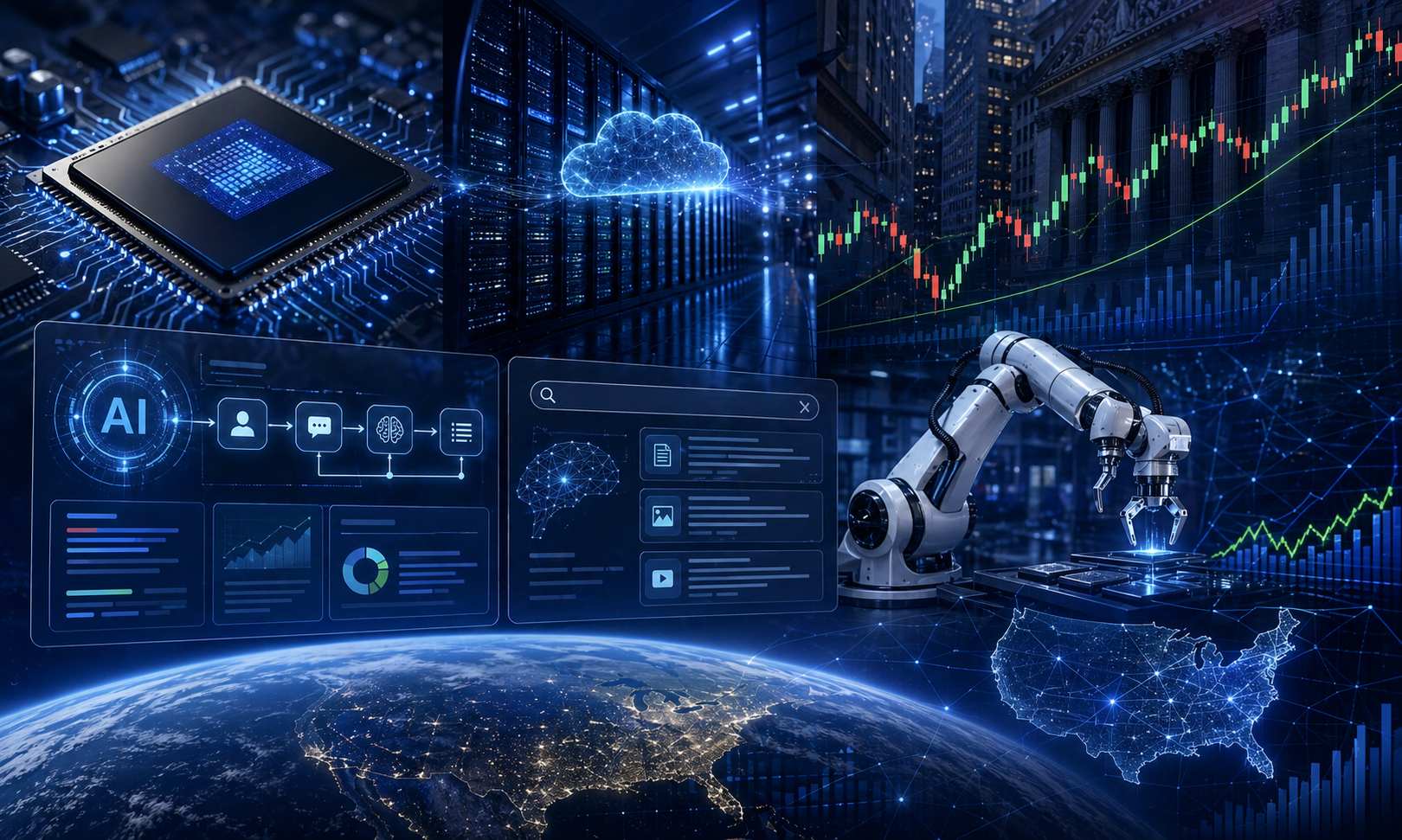 AI関連銘柄2026年版|本命の日本株・米国株とAIエージェントなど注目テーマを解説
