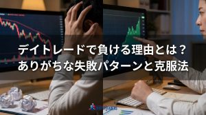 デイトレードで負ける理由とは？ありがちな失敗パターンと克服法