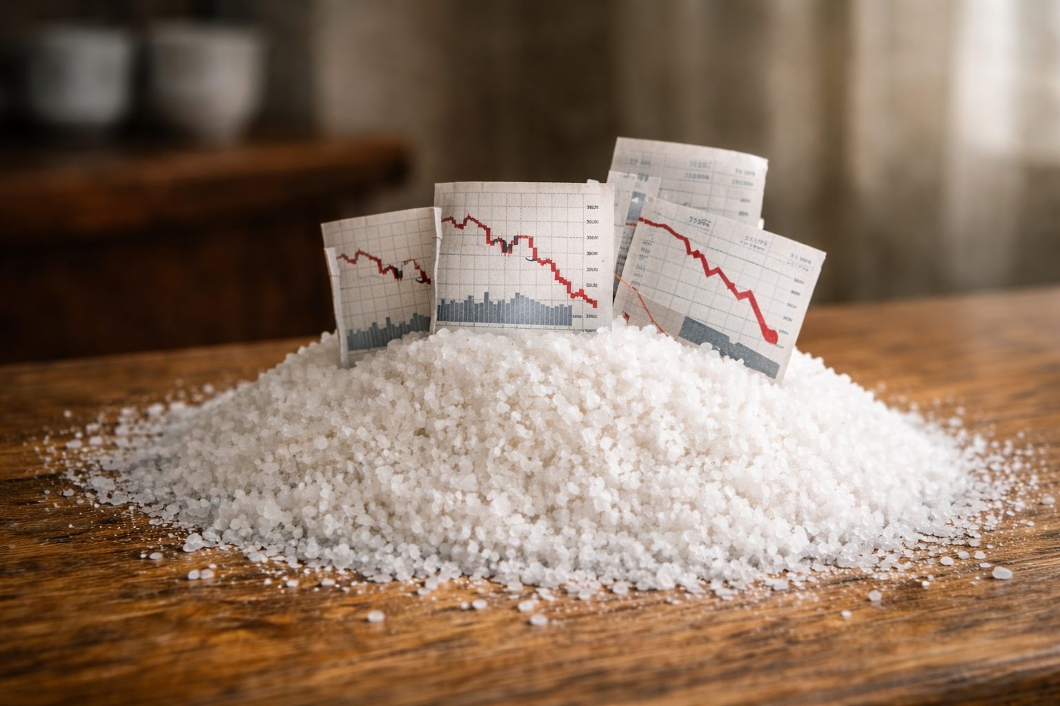 株の塩漬けとは値下がり銘柄を手放せず保有し続ける状態のこと