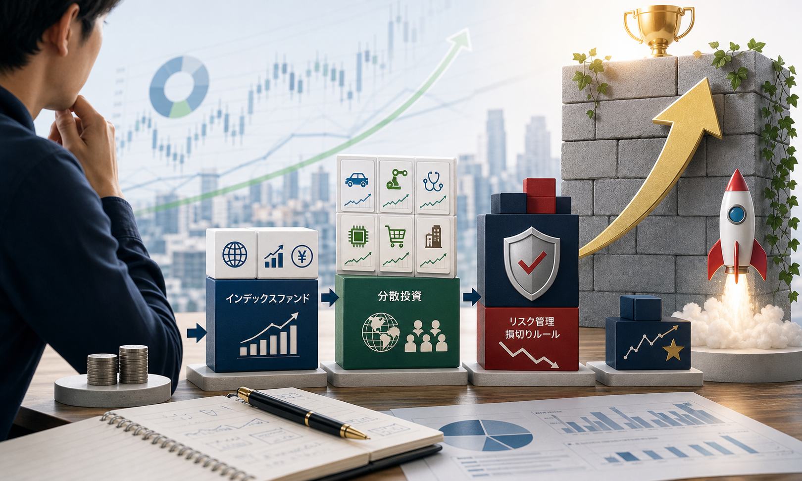 100万円から億り人になるには？現実的なシミュレーションと資産形成の戦略を解説